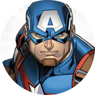 Ein Bild von der Comicfigur Captain America