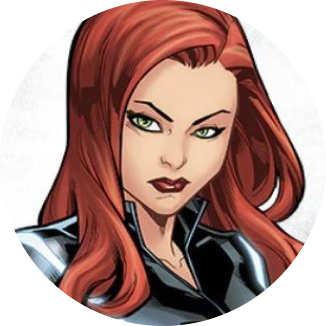 Ein Bild einer rothaarigen Comicfigur