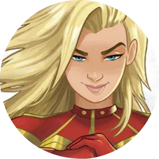 Ein Bild von einer blonden Comicfigur