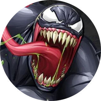 Ein Bild von der Comicfigur Venom